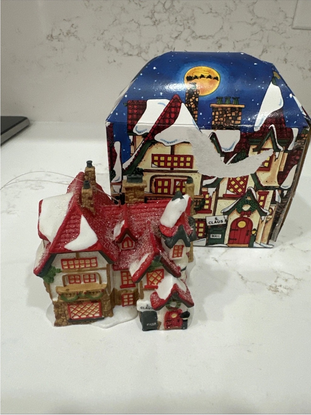 Department 56 North Pole Santa's Workshop Ornament